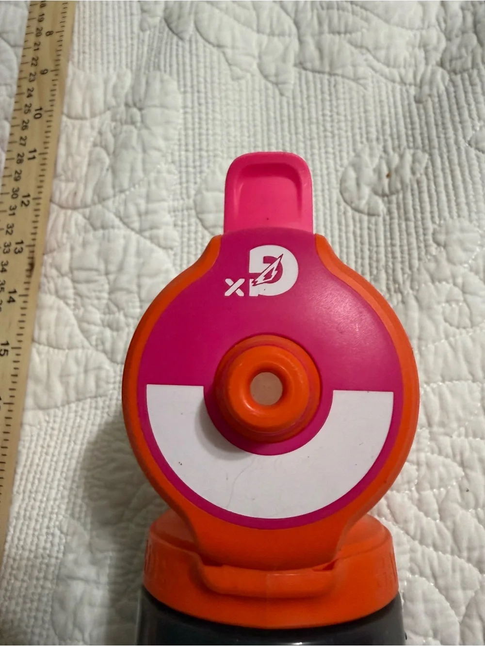Gatorade Pink and Teal Sports Water Bottle by Gatorade